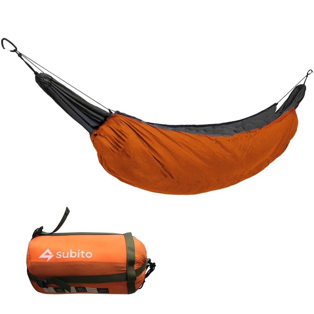 Outddor Camping Sleeping Bag Portable Hammock Underquilt Hammock Thermal Under Blanket Hammock Insulation Accessory for Camping