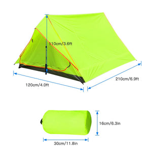 Outdoor Ultralight Camping Tent Summer Beach Fishing Tent Waterproof Portable Sun Shelter 2 Person Backpacking Tents