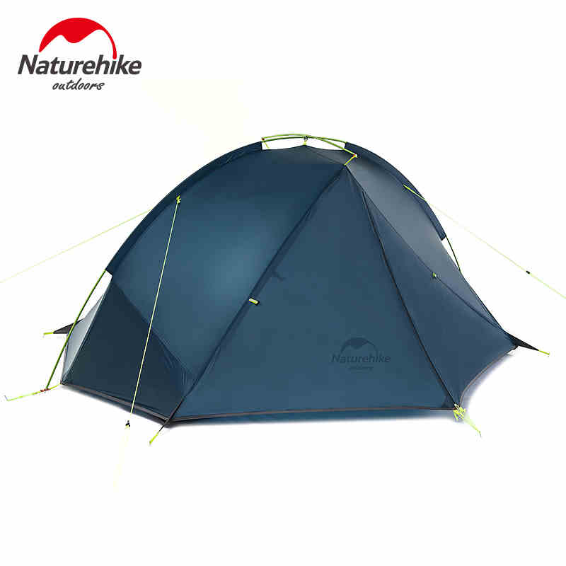 NatureHike 1.6 Kg Tagar 2 Person Tent Camping Backpack Tent 20D Ultralight Fabric NH17T180-J