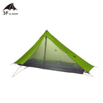 3F UL GEAR LanShan 1 pro 1 Person  Outdoor Ultralight Camping Tent 3 Season  Professional 20D Nylon Both Sides Silicon Tent