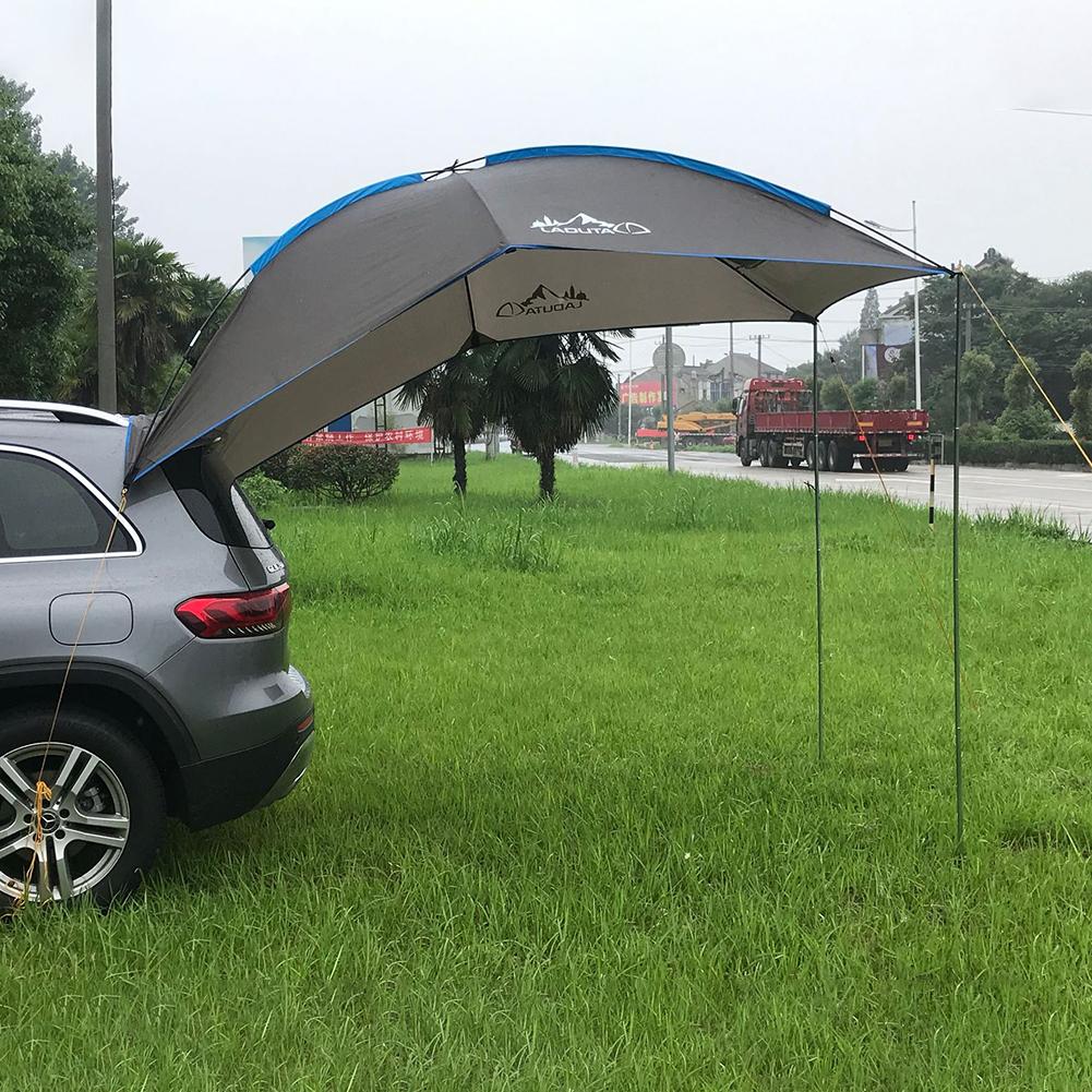 Rooftop Awning Waterproof Tear Resistant Durable Anti-UV Tent  Side Awning for SUV MPV Trailer Beach Camping Auto Traveling