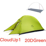 Ultralight Camping  Waterproof Outdoor Hiking Tent  With Free Mat