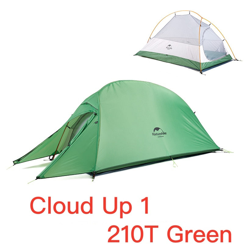 Ultralight Camping  Waterproof Outdoor Hiking Tent  With Free Mat