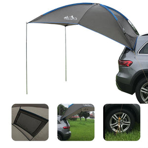 Rooftop Awning Waterproof Tear Resistant Durable Anti-UV Tent  Side Awning for SUV MPV Trailer Beach Camping Auto Traveling